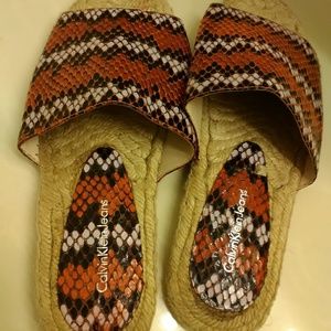 Women Calvin Klein Sandals size 8